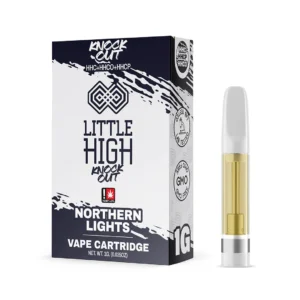 Little High TKO Carts – SOUR DIESEL | HHC + HHCO + HHCP | 1g Indica Vape Cartridge
